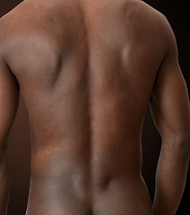 Image showing Black man back 