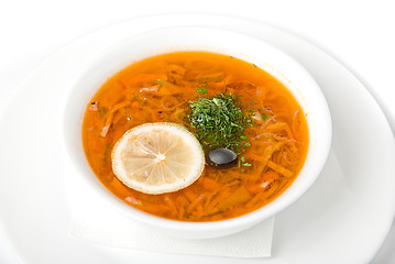 Image showing hotchpotch soup dish