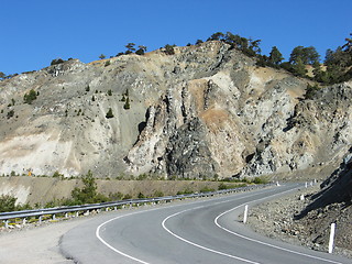 Image showing Mountain drive. Cyprus