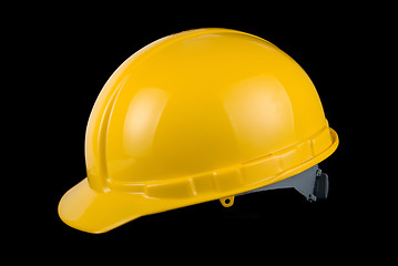 Image showing Yellow helmet