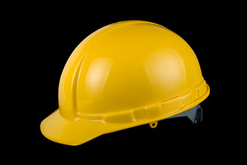 Image showing Yellow helmet