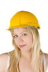 Image showing pretty woman builder