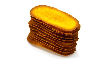 Image showing cookies isolated on a white background 
