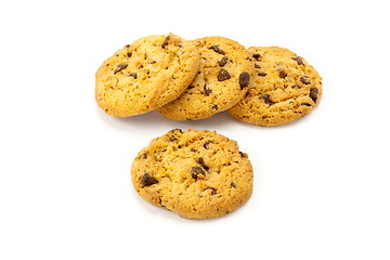 Image showing cookies  isolated on white backgrounds