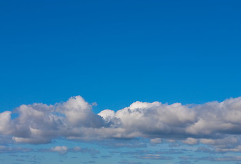 Image showing Blue Sky and Clouds