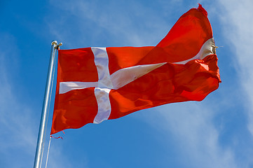 Image showing danish flag 