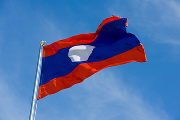 Image showing laotian flag