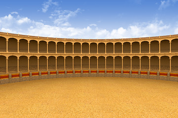 Image showing Ancient coliseum arena