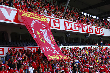 Image showing You never walk alone.