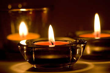 Image showing three candles