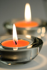 Image showing two candles