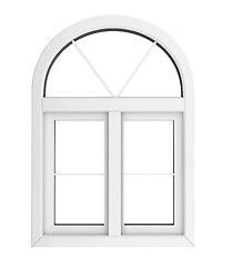 Image showing Plastic window isolated