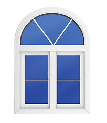 Image showing Plastic window isolated