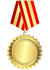 Image showing Gold medal