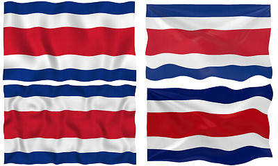 Image showing Flag of Costa Rica