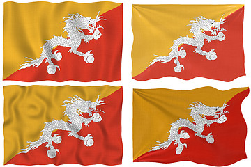 Image showing Flag of Bhutan