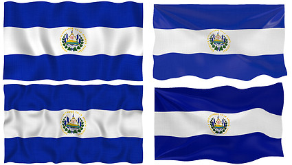 Image showing Flag of El Salvador