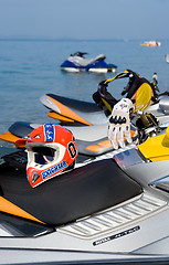 Image showing Jet Ski King's Cup World Cup Grand Prix 2009 at Pattaya, Thailan