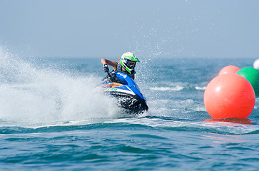 Image showing Jet Ski King's Cup World Cup Grand Prix 2009 at Pattaya, Thailan