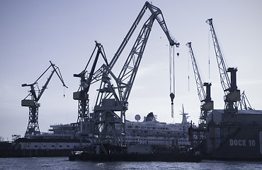 Image showing Docks of Hamborg