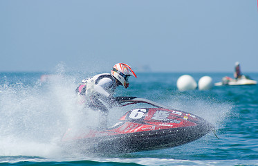 Image showing Jet Ski King's Cup World Cup Grand Prix 2009 at Pattaya, Thailan