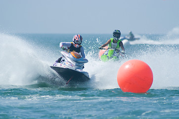 Image showing Jet Ski King's Cup World Cup Grand Prix 2009 at Pattaya, Thailan