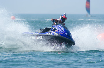 Image showing Jet Ski King's Cup World Cup Grand Prix 2009 at Pattaya, Thailan