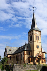 Image showing Church under renovation