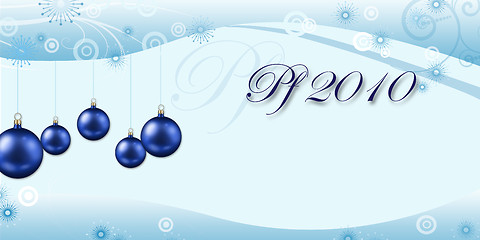 Image showing Happy New Year card