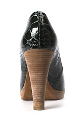 Image showing green women shoe