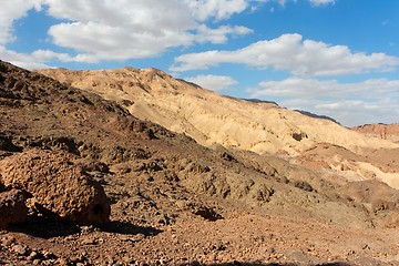 Image showing Stone desert landscape