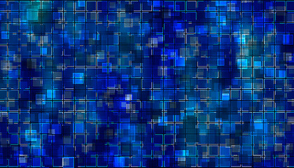 Image showing blue mosaic