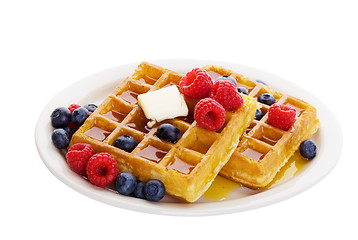 Image showing Waffles