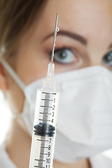 Image showing Nurse with syringe