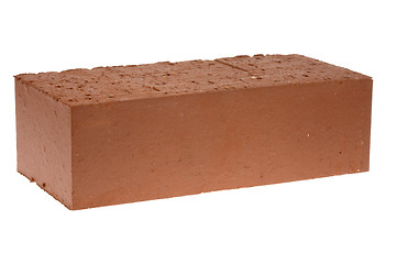 Image showing Red solid brick