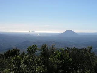 Image showing Whale Island & volcano