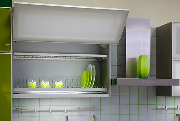 Image showing kitchen cabinet