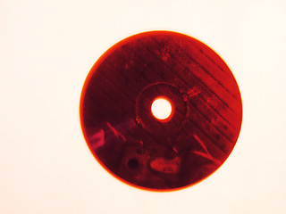 Image showing RED CD disk