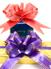 Image showing two gift boxes