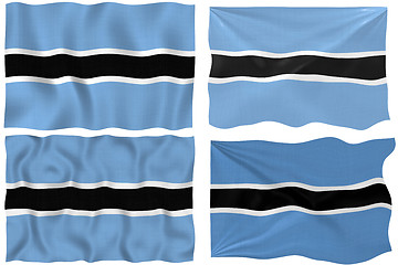 Image showing Flag of Botswana