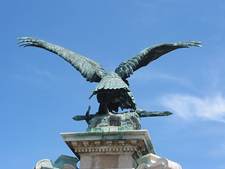 Image showing Eagle watching on Budapest