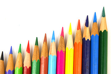 Image showing color pencil grow up