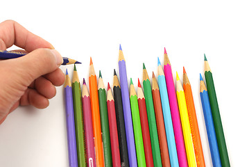 Image showing color pencil 