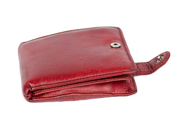 Image showing Red wallet