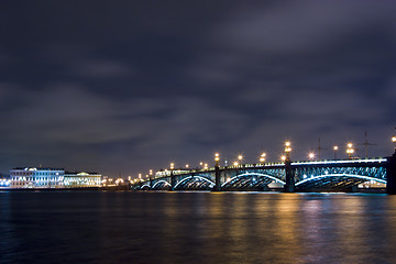 Image showing Night Bridge