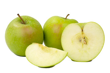 Image showing Green apples