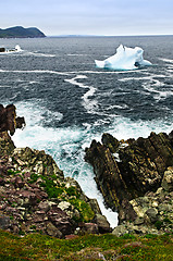 Image showing Melting iceberg