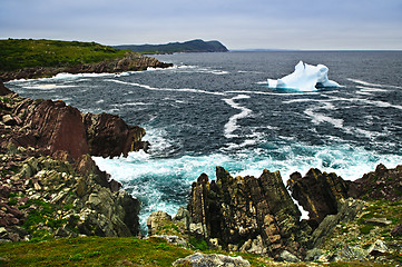 Image showing Melting iceberg