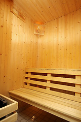 Image showing Sauna