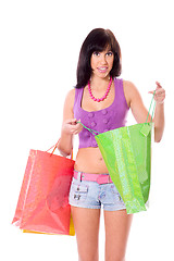 Image showing Woman shopping